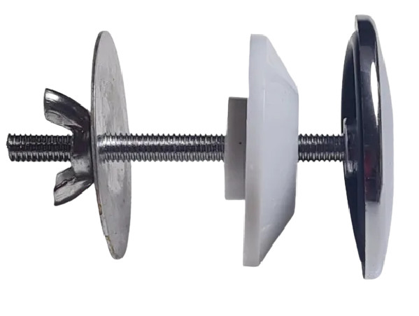 Cache trou pour lavabo ou bidet diamètre 50 mm, tige 6 X 68