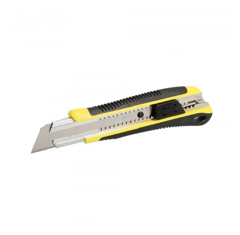 Cutter metallo bi-materiale, lama 25 mm blocco autolock Cutter metallo bi-materiale, lama 25 mm blocco autolock
