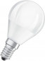 E27 bol mat LED lampje, 4,9W, warm wit.