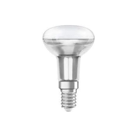 Bombilla LED R50 E14, 4,3W , blanco cálido.