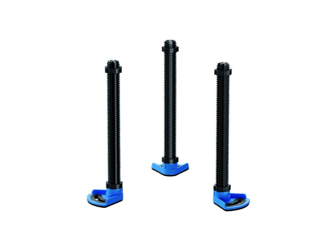 DallDrain montagevoet, hoogte 236 mm, 3 stuks