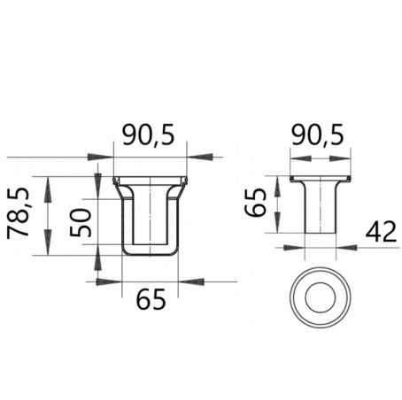 Sifone per doccia 48, 49 - 2003