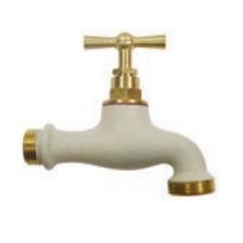 Two-tone stone tone watering tap, 15x21/20x27