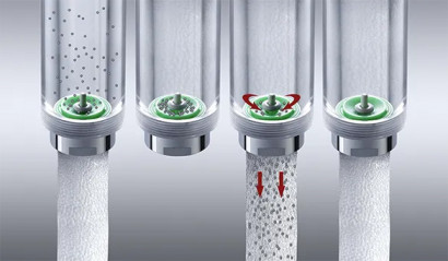 Aeratore a cascata SLC M22/M24 autopulente 5L/min, 2 pezzi.