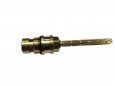 1/4 slag keramische kop met lange as, 1/2" schroefdraad.