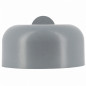 Kap voor afvoerplug sifon NICOLL en lage goot, witte PVC