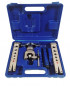 Flaring tool case with clutch 1/4" to 3/4" with deburring pen