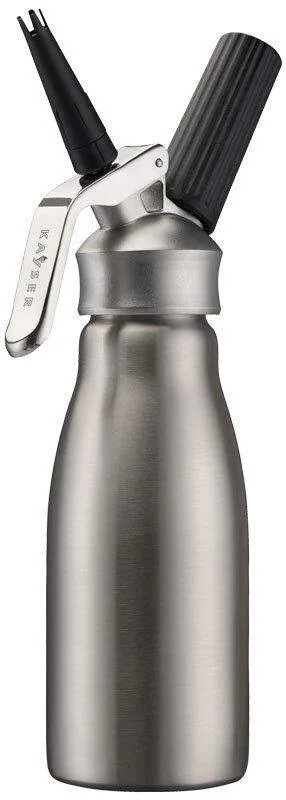 Kayser 4051 0,5L volledig roestvrijstalen slagroomhevel.