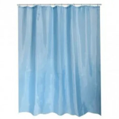 Duschvorhang Polyester blau 180 x 200 cm