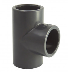 Té PVC pression 90° diamètre 90 mm, 16 bars