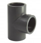 90° PVC druk T-stuk, diameter 75 mm, 16 bar