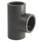 90° PVC druk T-stuk, diameter 40 mm, 16 bar