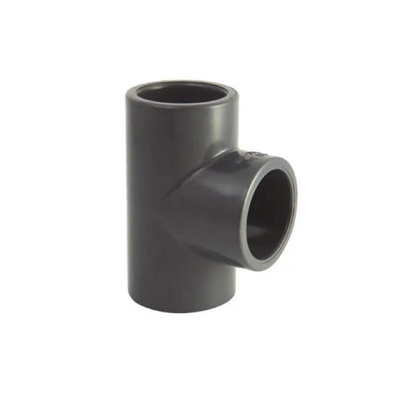 90° PVC-druktule, diameter 32 mm, 16 bar