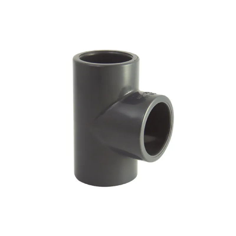 PVC-druktule 90° diameter 16 mm, 16 bar