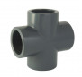 Kruis PVC druk diameter 50 mm om te lijmen