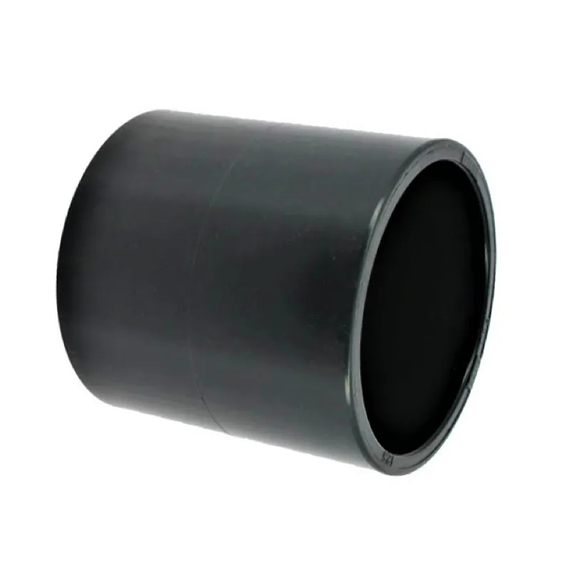 PVC-drukmof met een diameter van 125 mm voor verlijming