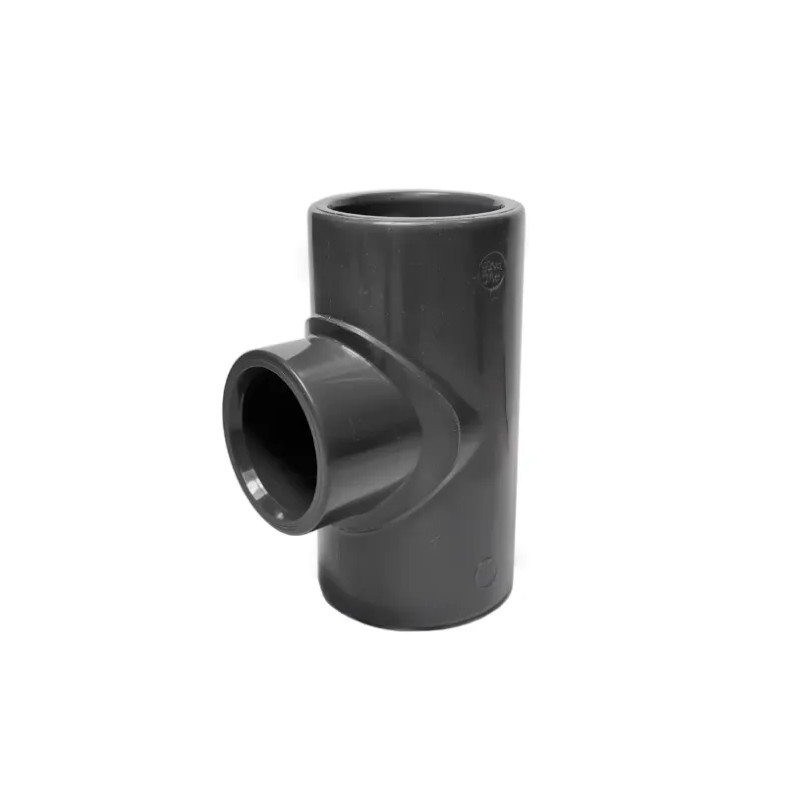 Verlaagd 90° T-stuk PVC binnendruk diameter 40, 32, 40