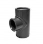 Verlaagd 90° T-stuk PVC binnendruk diameter 40, 32, 40