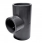 Verlaagd 90° T-stuk PVC binnendruk diameter 50, 40, 50