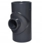 Gereduceerd 90° T-stuk PVC binnendruk diameter 63, 32, 63