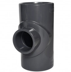 Té 90° réduit PVC pression femelle diamètre 63, 32, 63