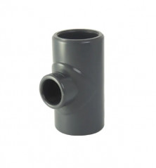 Té 90° réduit PVC pression femelle diamètre 32, 20, 32