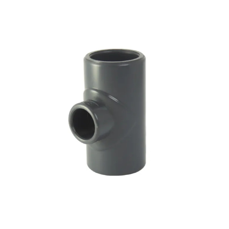 Gereduceerd 90° T-stuk PVC binnendruk diameter 32, 25, 32