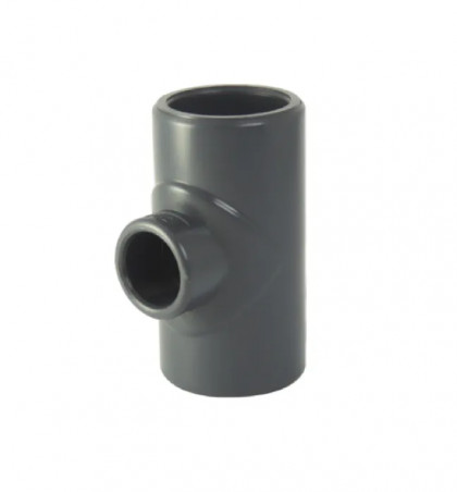 Té 90° réduit PVC pression femelle diamètre 32, 20, 32