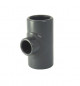 Gereduceerd 90° T-stuk PVC binnendruk diameter 32, 25, 32