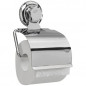Bestlock verchroomde metalen toiletrolhouder met zuignap