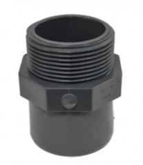 Embout PVC pression à visser 26x34, à coller femelle 32 mâle 40 mm
