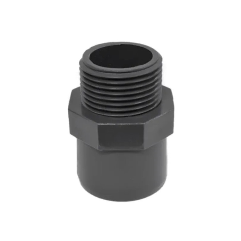 PVC schroefdrukdoppen 33x42, te lijmen vrouwelijke 40 mannelijke 50 mm