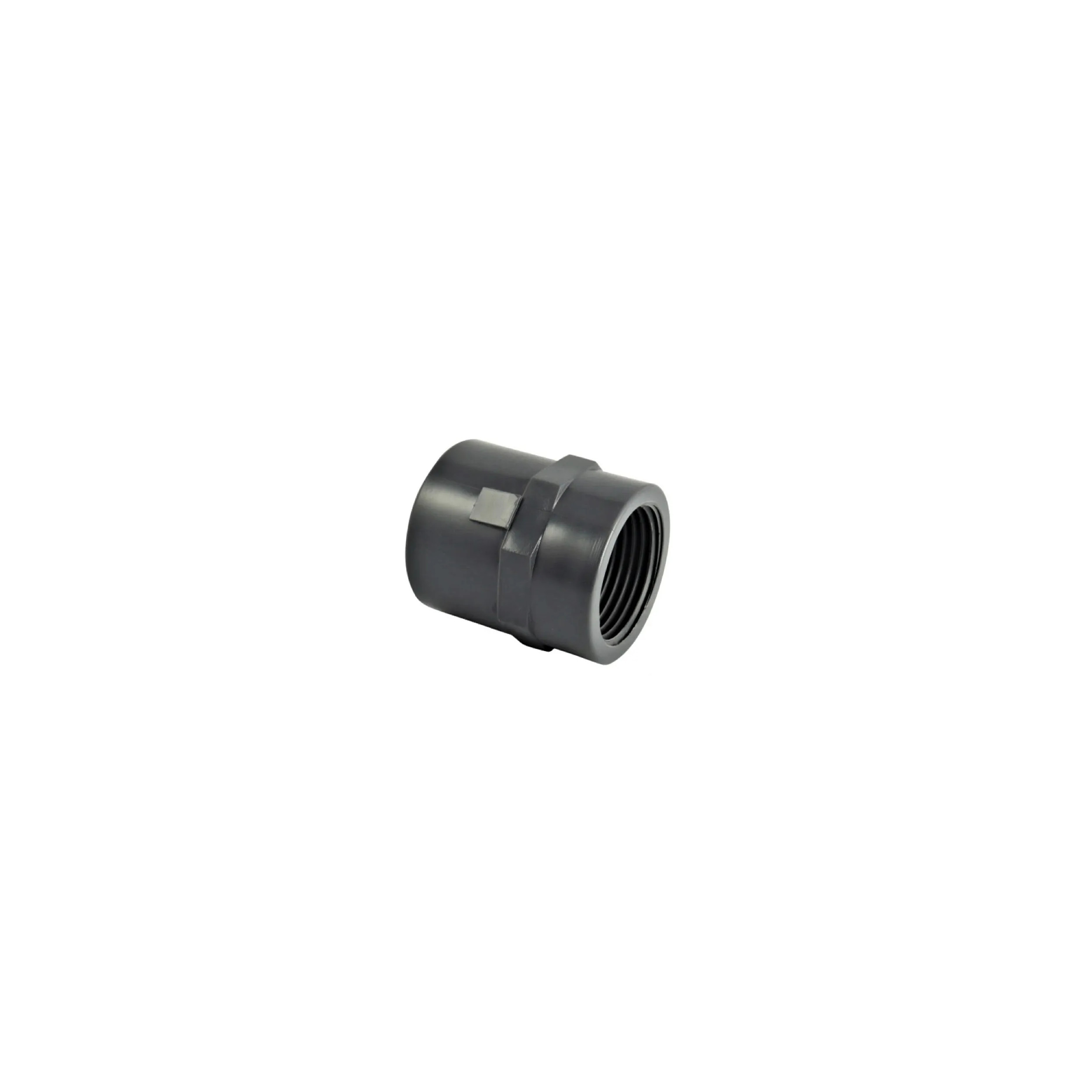 Embout PVC pression à visser 40x49, à coller femelle 50 mâle 60 mm