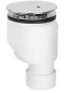 Domoplex verticale inschroefbare doucheafvoer voor gat van 65 mm.