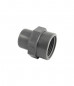 16 mm mannelijke PVC drukfitting, 12x17 vrouwelijke schroeffitting
