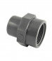 40 mm mannelijke PVC drukfitting, 26x34 vrouwelijke opschroeffitting