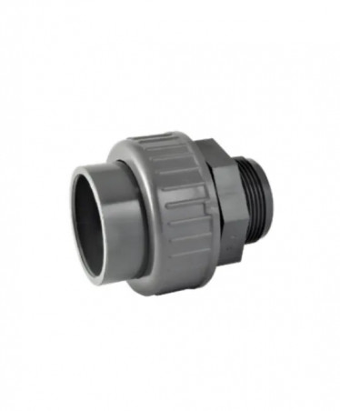 Attacco a pressione in 3 pezzi, femmina 32mm, maschio 26x34