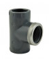 Klem 90° PVC gemengde druk 26x34 versterkt, diameter 32 mm