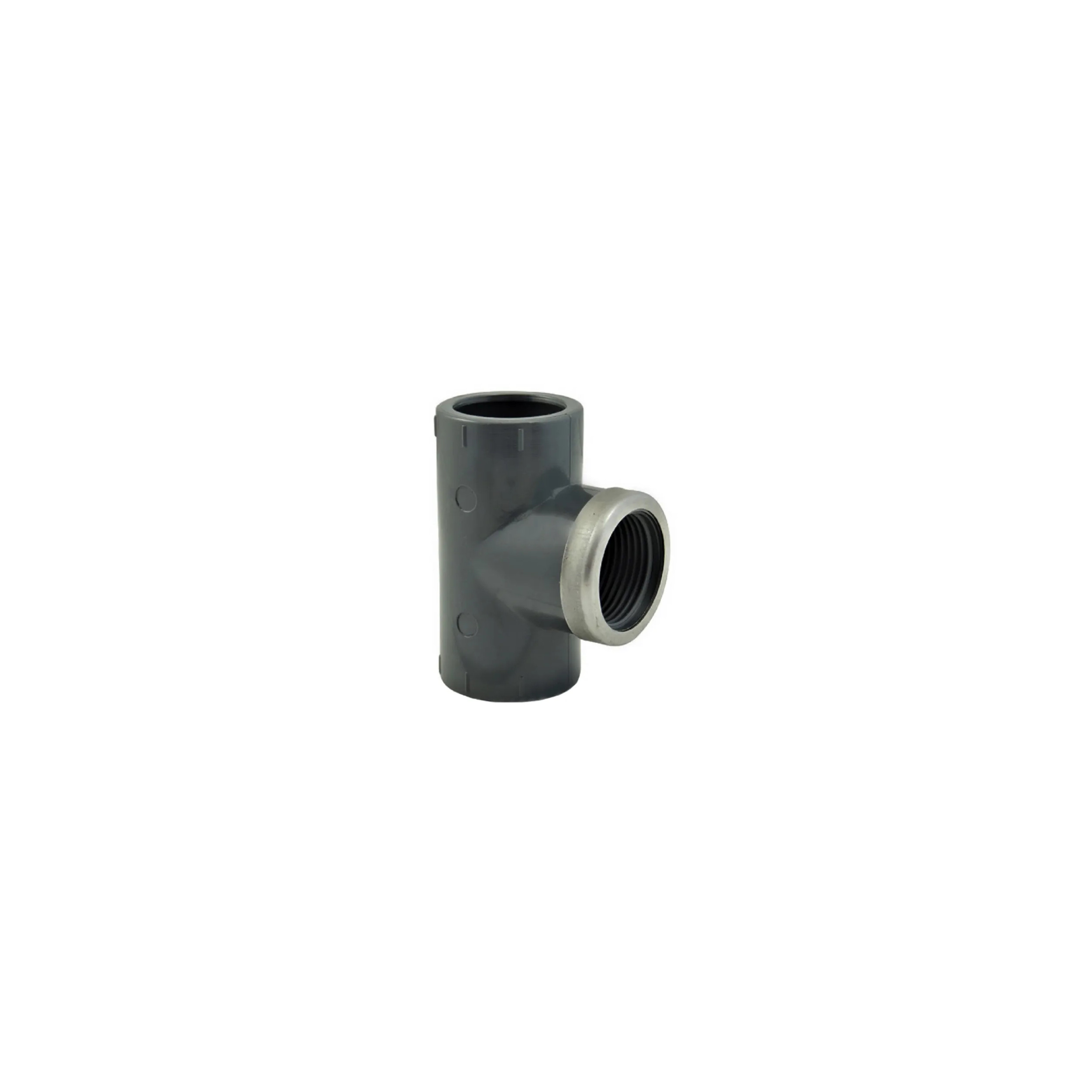 Té 90° PVC pression mixte 33X42 renforcé, diamètre 40 mm