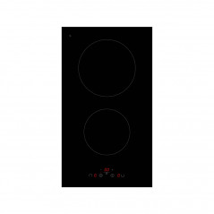DOMINO VITROCERAMIQUE NOIR EN VERRE SENSITIF 29X52CM - FRIONOR
