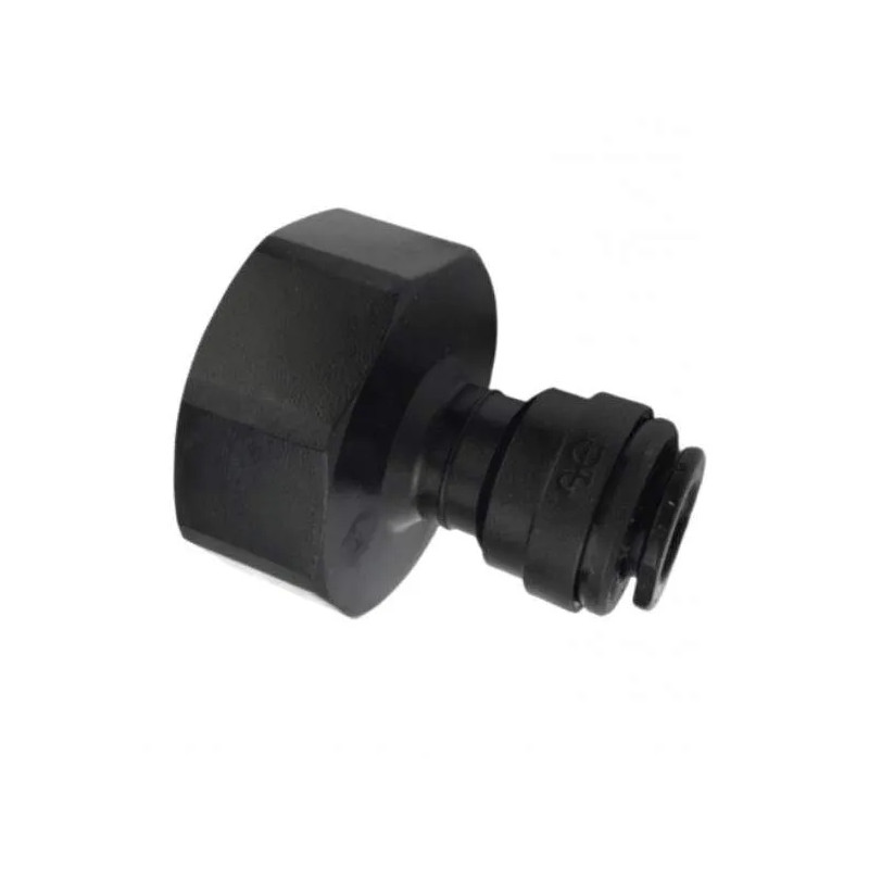 Racor push-fit métricos acetal diámetro 8 mm, hembra 20x27