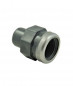 32 mm mannelijke PVC drukmof, 20x27 versterkte vrouwelijke inschroefmof