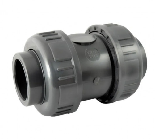 Clapet anti-retour PVC pression à ressort, à coller femelle 20 mm 