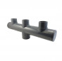 Colector piscina 3 salidas macho 50 mm, entrada hembra 50 mm Colector piscina 3 salidas macho 50 mm, entrada hembra 50 mm
