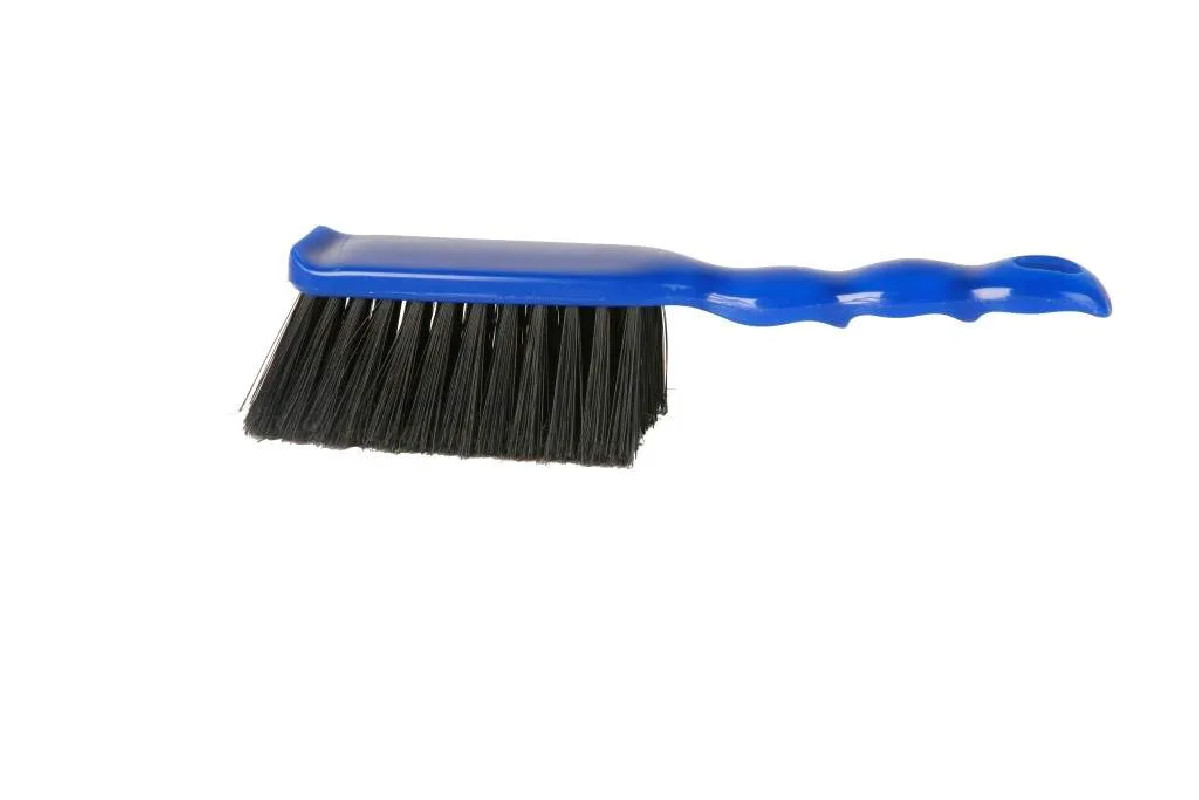 Plastic broom, vinyl fiber 4256. Plastic broom, vinyl fiber 4256.
