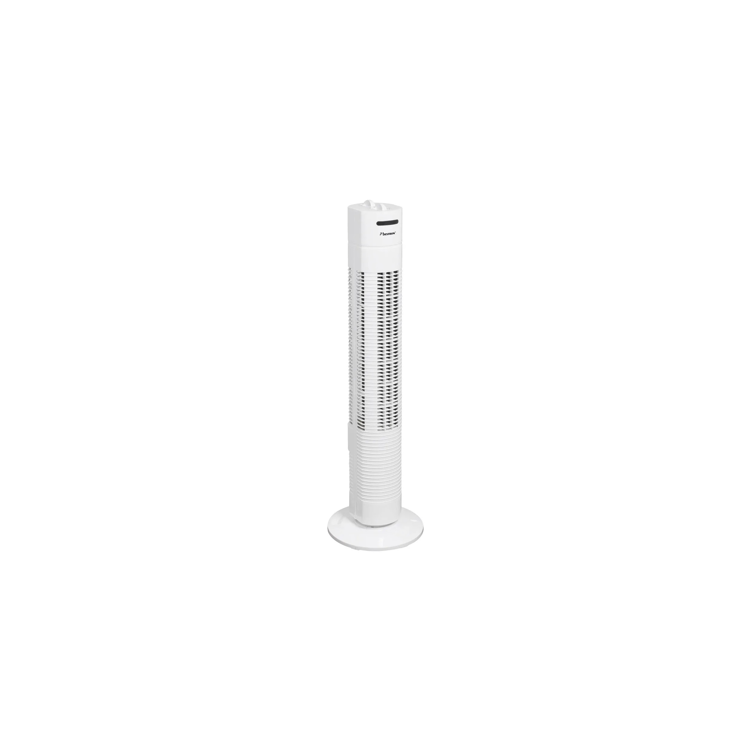 VENTILATEUR COLONNE BESTRON HAUTEUR 78CM - 3 VITESSES BLANC