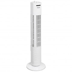 VENTILATEUR COLONNE BESTRON HAUTEUR 78CM - 3 VITESSES BLANC