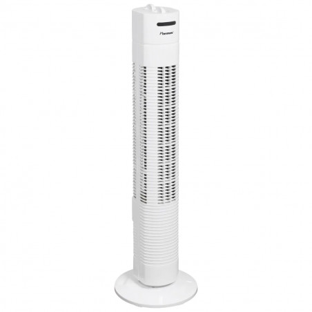 VENTILATEUR COLONNE BESTRON HAUTEUR 78CM - 3 VITESSES BLANC