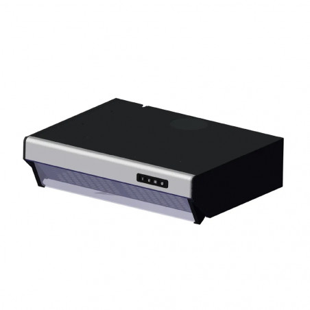 HOTTE CASQUETTE 60CM 64DB 3 VITESSES 230M3 INOX - HC60X2