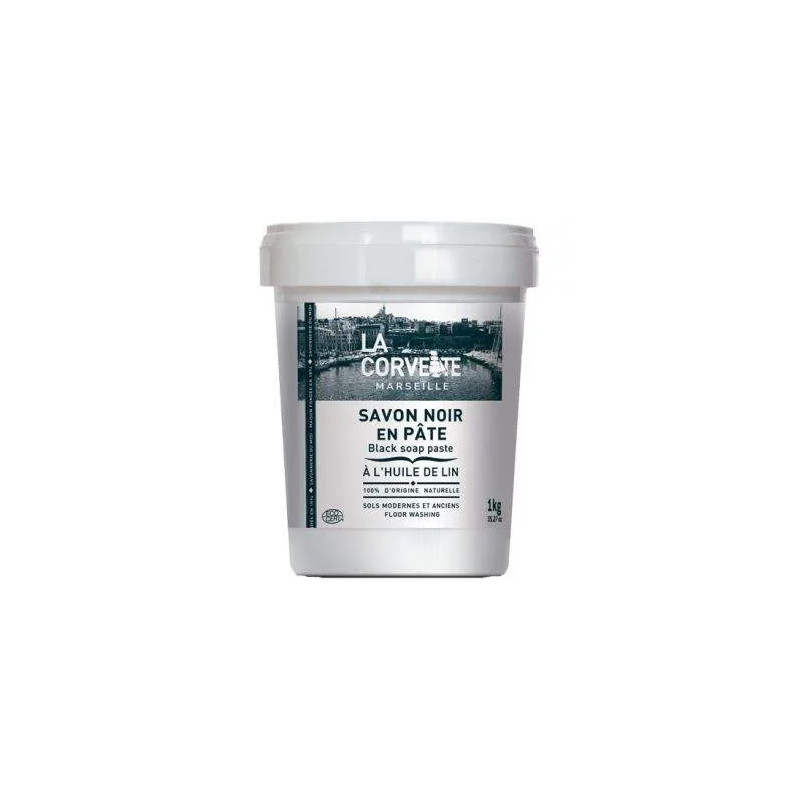 La corvette zwarte pasta zeep 1kg
